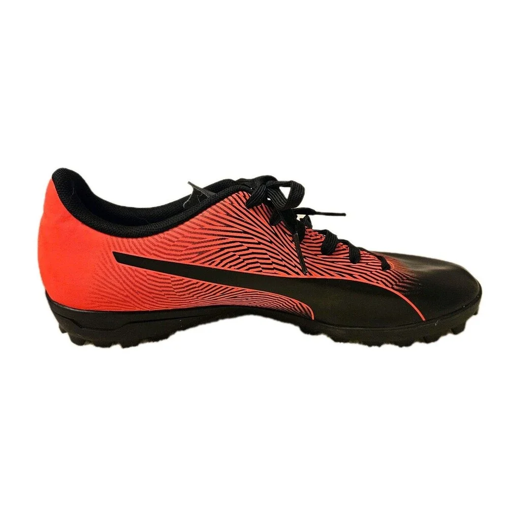 Puma Spirit II TT Soccer Cleats Black Red, Size 7